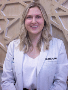 Rachel Brucas, PA-C, physician assistant providing primary care at Park Primary Care in Evergreen Park, Illinois